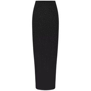 SKIMS x Swarovski Tube Skirt S Onyx (New)